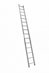 Алюминиевая односекционная лестница АЛЮМЕТ 15 ступеней